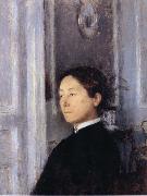 Portrait of Mrs Edmond Khnopff Fernand Khnopff
